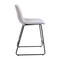 Merrick Lane 24 inch Faux Counter Height Bucket Seat Stools, Set of 2